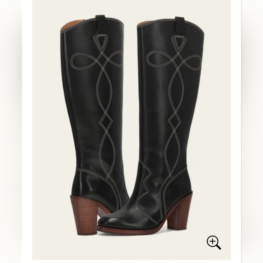 FRYE Corinne Tall Deco Stitch Boots